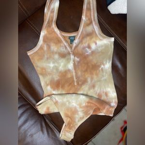 Tie dye bodysuit